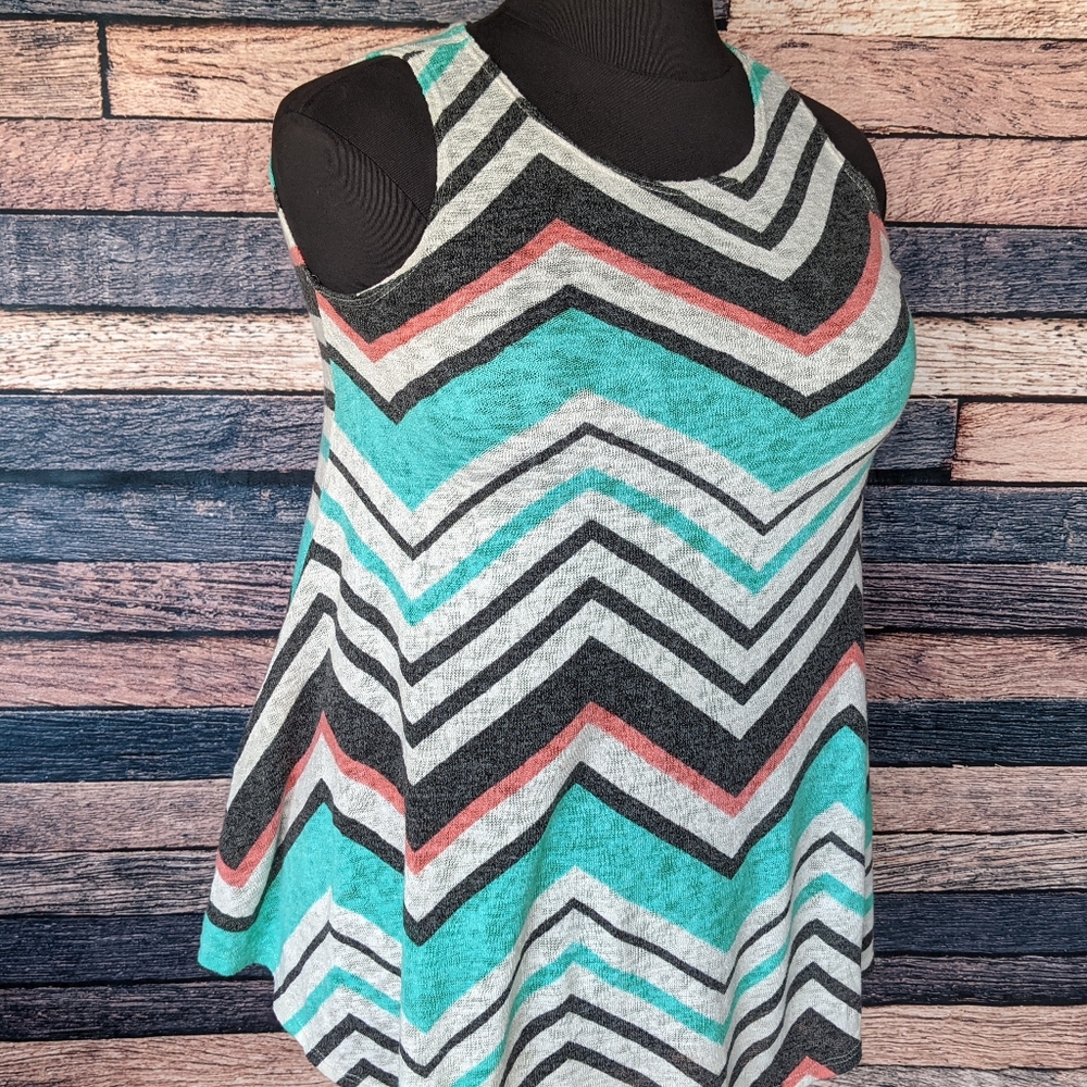 Chevron Knitted Tank Top